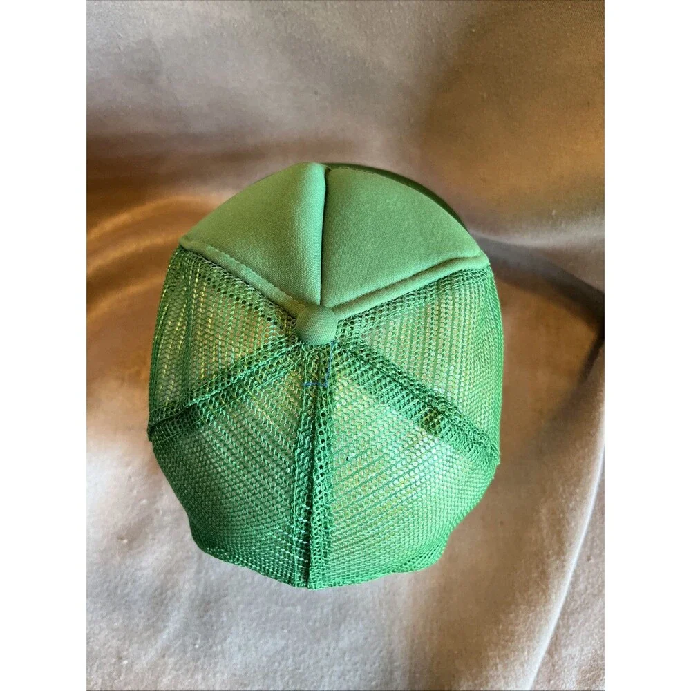 VTG NOS Nissin Rope Snapback Trucker Hat Cap Full Foam Premium Green Diesel